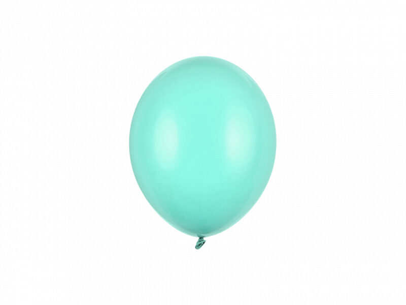 13 cm balons, gaiša mint krāsa - 1 gb.