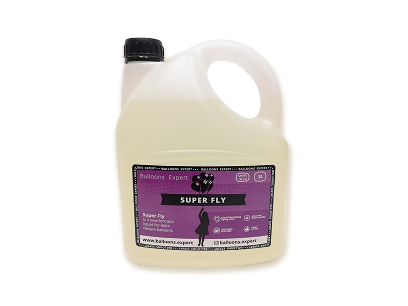 Balonu apstrādes šķidrums SuperFly ar dozatoru, 3L (ap 1500 baloniem)